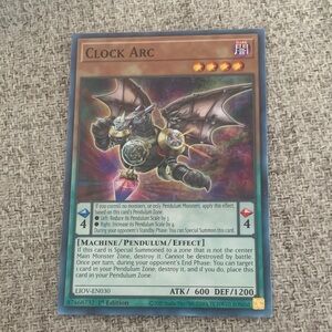 Clock Arc Yu-Gi-Oh! Monster Card